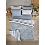 ETE HOMETEX ÇİFT KİŞİLİK WELSOFT UYKU SETİ TASEL GRİ 8696474231989